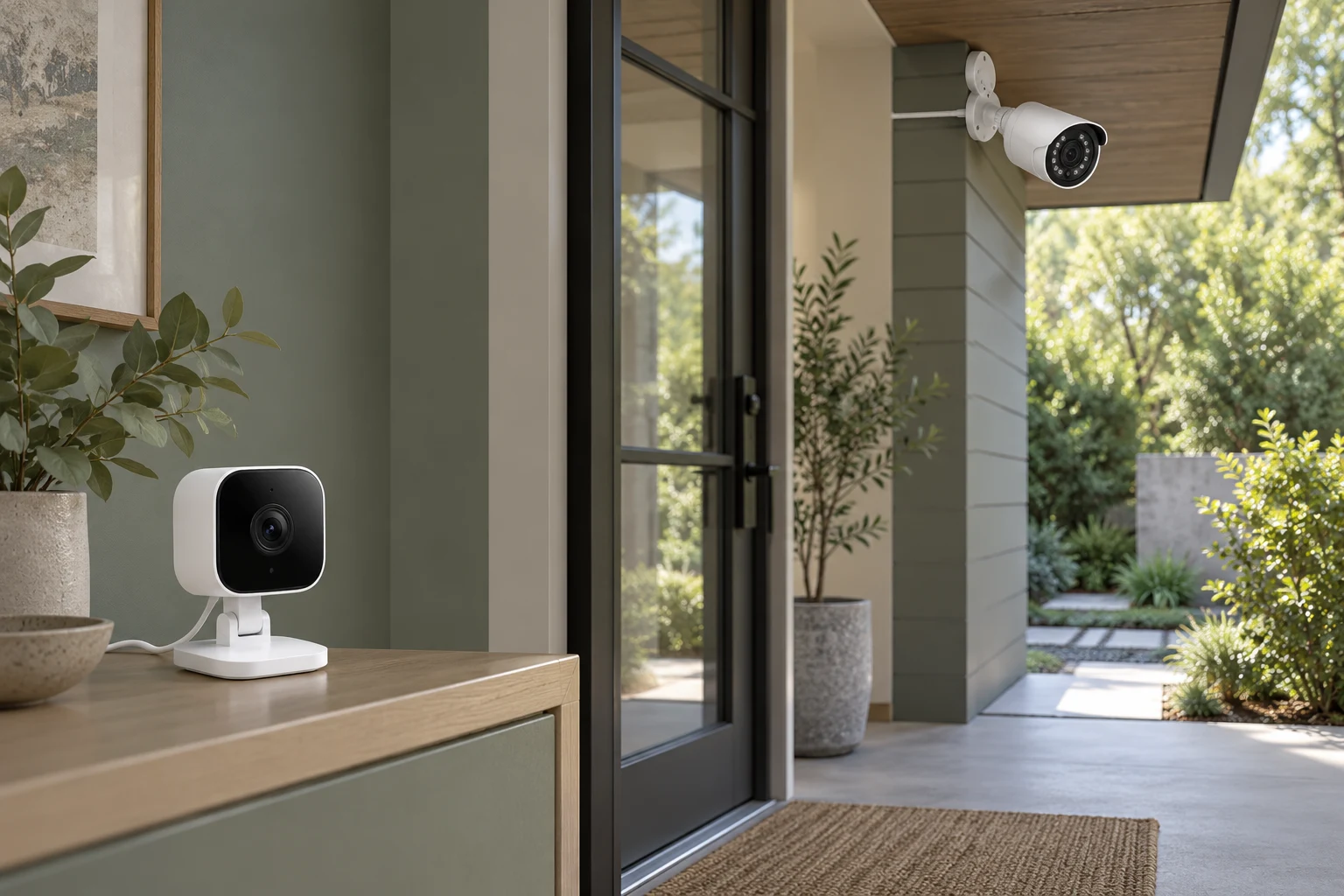 Home security cameras collection