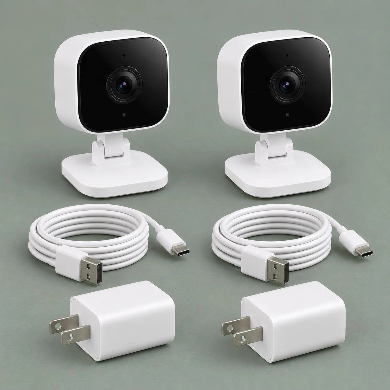 IF1 indoor camera twin-pack